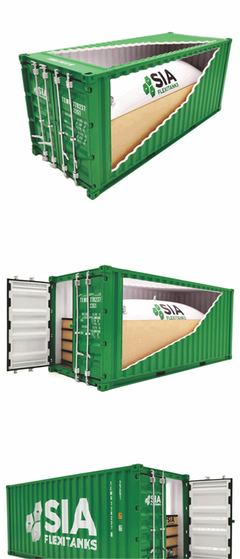 SIA液袋与海艺坊创意模型 现代物流与环保设施的完美结合